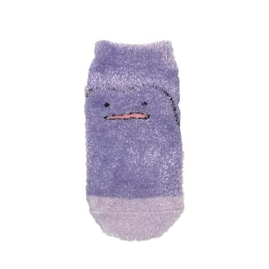 Pokemon Center Original Fluffy Socks Kids Ditto 13-18cm