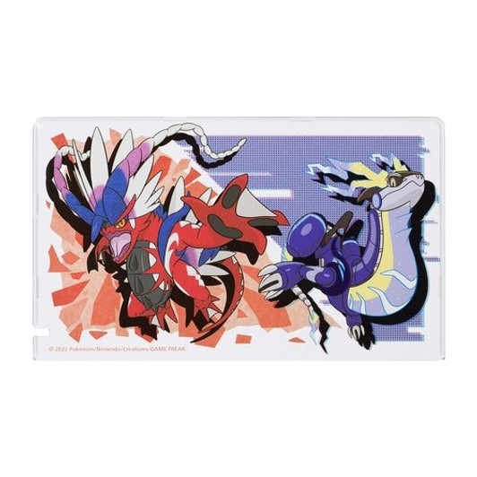 Pokemon Center Original Scarlet Violet Dock Cover for Nintendo Switch Koraidon & Milaidon
