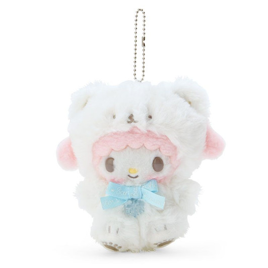 Sanrio Plush Mascot Holder My Sweet Piano (Fluffy Snow Design)