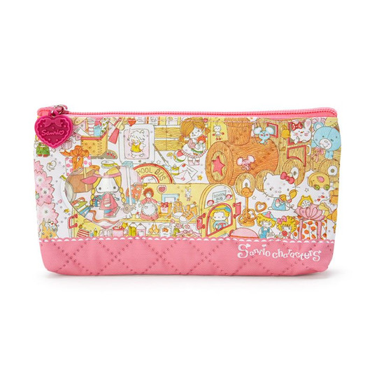 Sanrio Quilted Pen Pouch Sanrio Characters (Sanrio Forever)