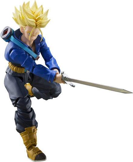 Bandai S.H.Figuarts Super Saiyan Super Saiyan Trunks Boy from the Future Figure (Dragon Ball Z)