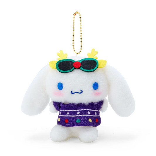 Sanrio Cinnamoroll Mascot Plush (Christmas Sweater)
