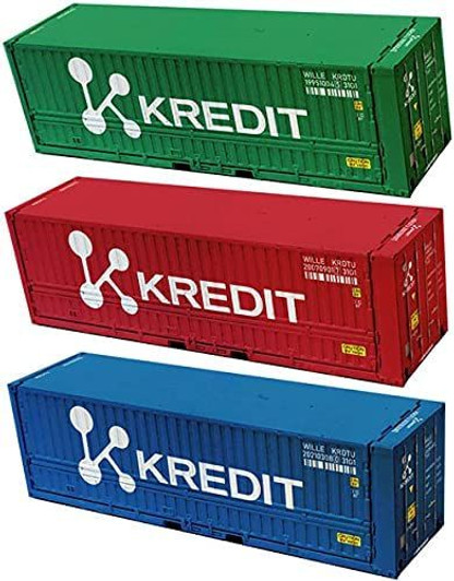 TORM TP-508 KREDIT Marine Transport Container Type 3 pcs. (N scale)