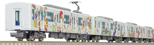 Greenmax 50725 Tobu Type 50090 Ikebukuro/Kawagoe Art Train (Long Seat Mode) 6 Cars Add-on Set (N scale)