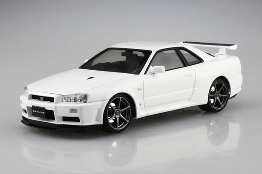 1/24 Nissan BNR34 Skyline GT-R V Spec II '00 Millennium Jade Pre