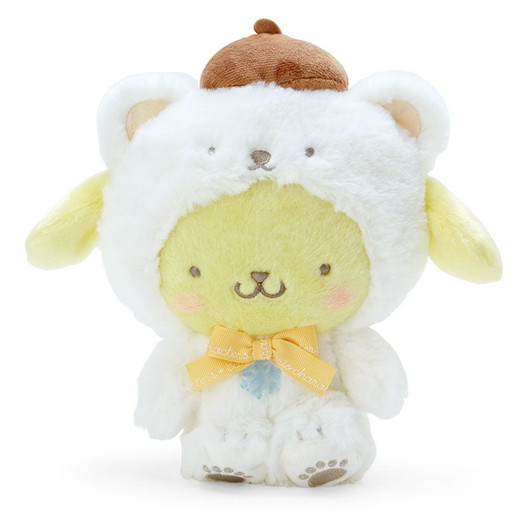 Sanrio Plush Toy Pom Pom Purin (Fluffy Snow Design)