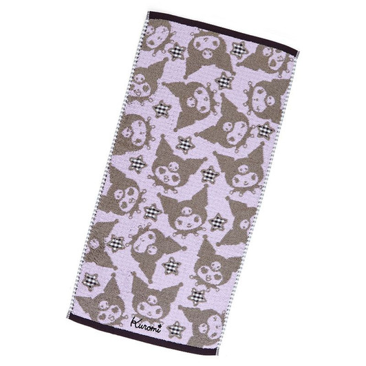 Sanrio Antibacterial Face Towel Kuromi