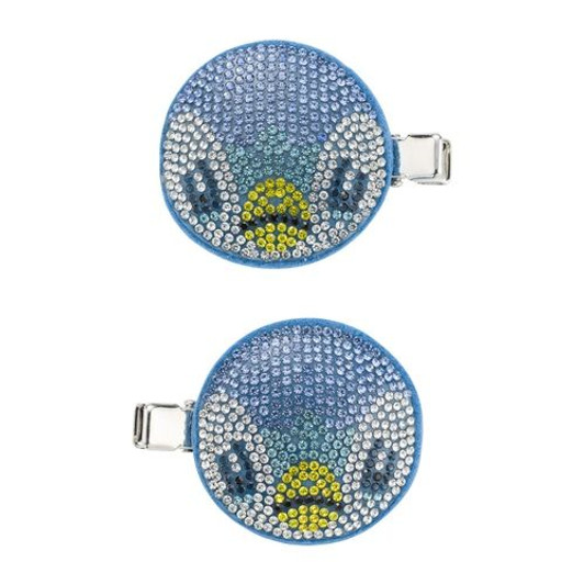 Pokemon Center Original Pokemon Accessory X 25NICOLE Glitter Bangs Clip Piplup