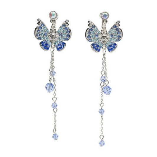 Pokemon Center Original Pokemon Accessory X 25NICOLE Cluster Clip-On Earrings Vivillon