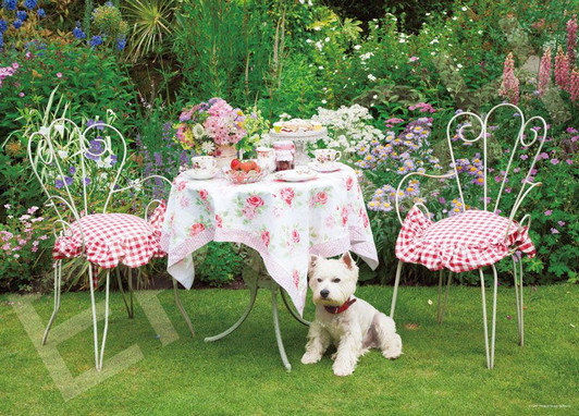 Epoch 79-509s Jigsaw Puzzle Puppy & Tea Time (2000 S-Pieces)