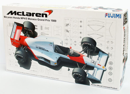 Fujimi GP SP14 090719 F1 McLaren MP4/5 Monaco GP 1/20 Scale Kit