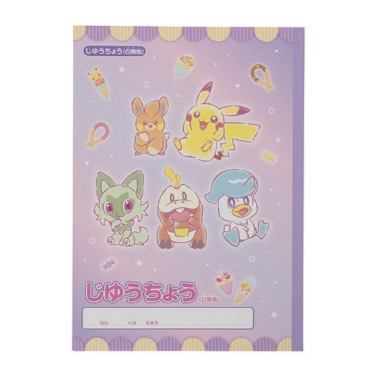 Pokemon Center Original Notebook Pretty Sweets Party!!