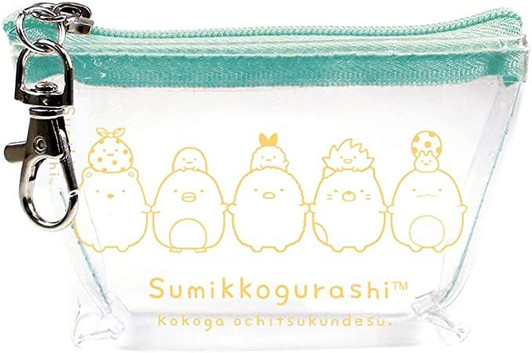 T's Factory Triangle Clear Pouch Sumikko Gurashi