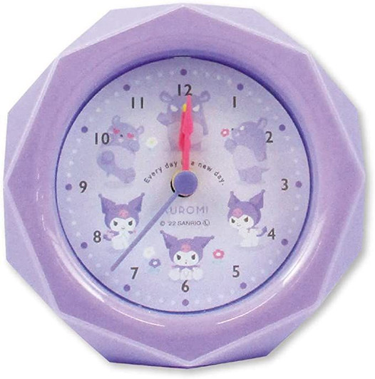 T's Factory Sanrio Alarm Clock Milky Colors Kuromi