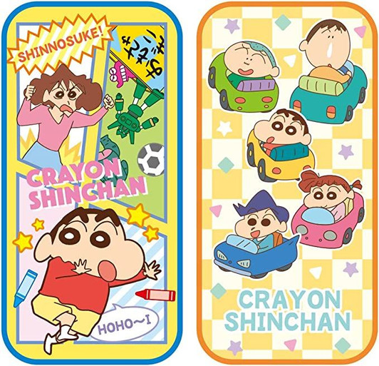 T's Factory Half-Size Mini Hand Towel Set (2 pcs) Crayon Shin-chan