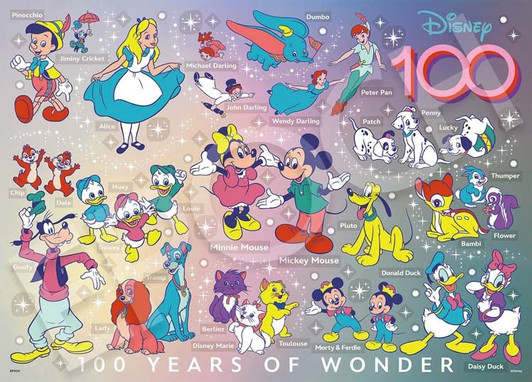 Epoch Jigsaw Puzzle Disney 100 Years of Wonder (Decoration Puzzle) (500 Pieces)