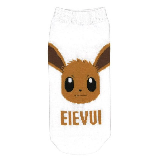 T's Factory Pokemon Center Kids Socks Eevee Logo 13-18cm