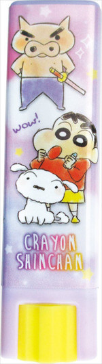 T's Factory Glue Stick Crayon Shin-chan Purple