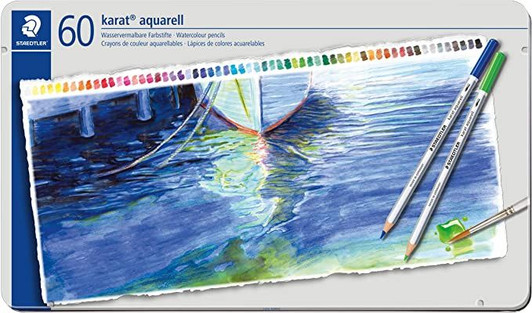 Staedtler Watercolor Pencil 60 colors STAEDTLER Karat Aquarell