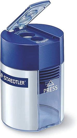 Staedtler Pencil Sharpener 2 Holes 8.2 mm & 10.2 mm