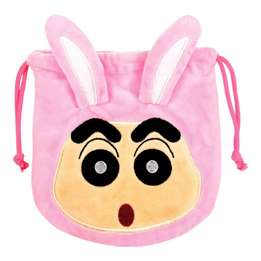 T's Factory Mascot Drawstring Bag Crayon Shin-chan Rabbit