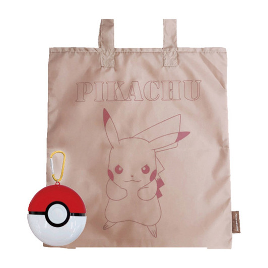 Unique730 Pokemon Canter Portable Eco Bag in Poke Ball Pikachu