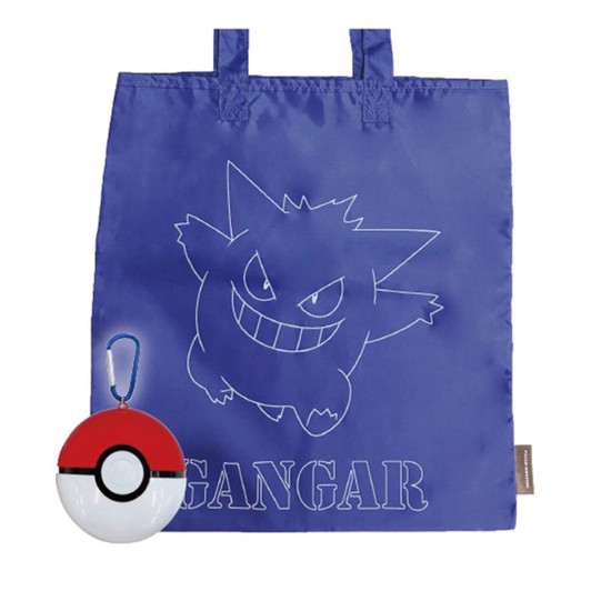 Unique730 Pokemon Canter Portable Eco Bag in Poke Ball Gengar
