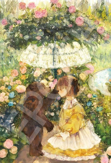 Epoch 28-820s Jigsaw Puzzle Orie The End of Flowers (300 Pieces)