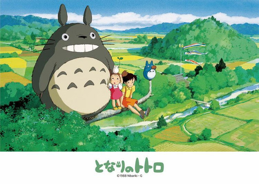 Ensky 108-603 Jigsaw Puzzle Studio Ghibli My Neighbor Totoro On a Sunny Day in May (108 Pieces)