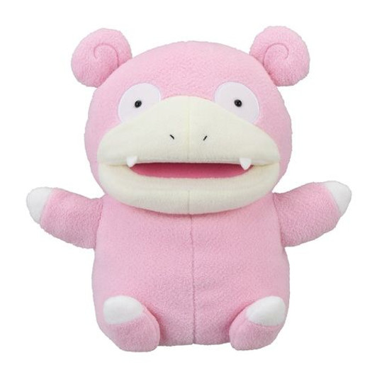 Pokemon Center Original Puppet Plush Toy DOWASURE Slowpoke