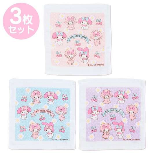 Sanrio Wet Towel Set of 3 My Melody