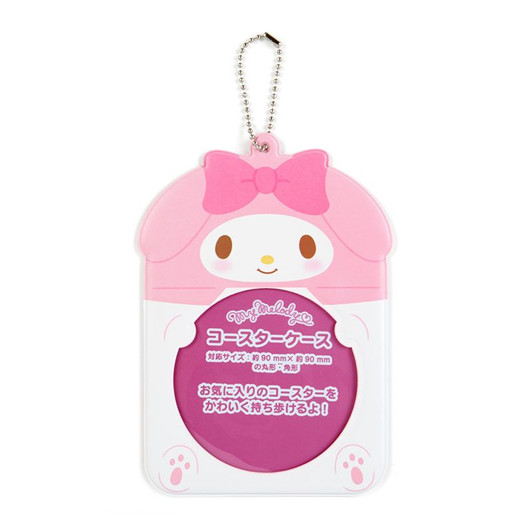 Sanrio Coaster Case My Melody (Tokimeki Oshikoto Goods)