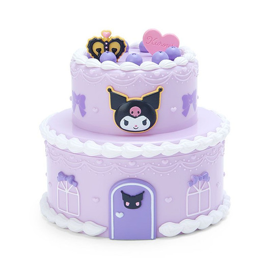 Sanrio House Style Accessary Case Storage Box Kuromi (Sweets Motif)