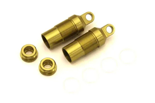 Kyosho OTW128-01B Front Shock Case (Gold/OPTIMA)