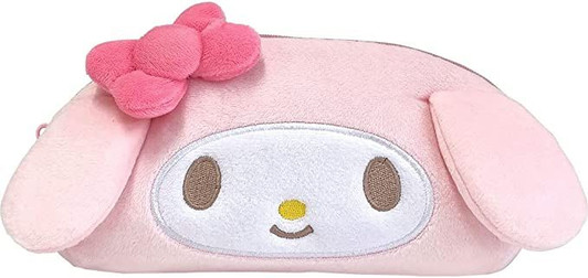 T's Factory Sanrio Plush Face Pen Pouch My Melody