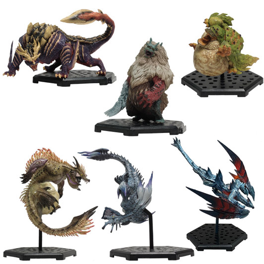 Capcom Figure Builder Monster Hunter Standard Model Plus THE BEST -Vol.19, 20, 21- 6pcs Box)