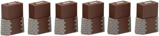 Tomix 3271 Brick Pier Set (Square) (6 pcs) (N scale)