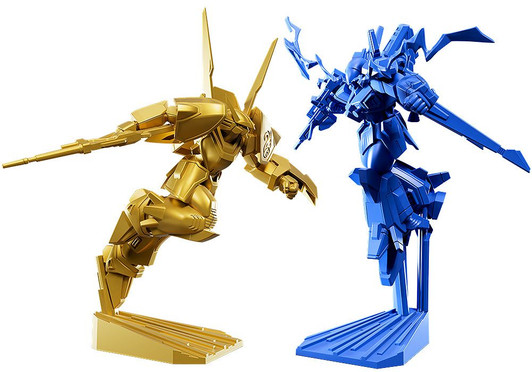 Max Factory PLAMAX MF-73 minimum factory Layzner & Zakaal: SPT Color Ver. Plastic Model (Blue Comet SPT Layzner)