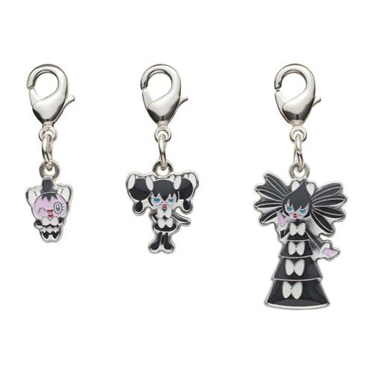 Pokemon Center Original Metal Keychain Series - Gothita 574, 575, 576