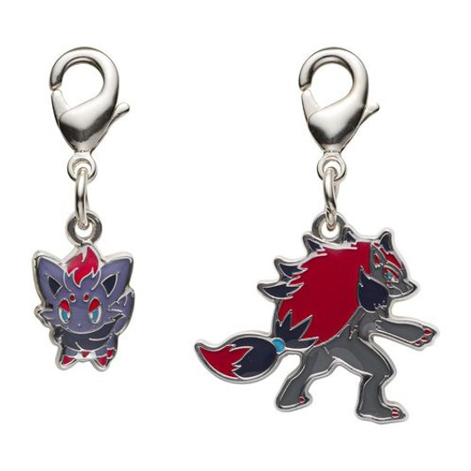 Pokemon Center Original Metal Keychain Series - Zorua 570-571