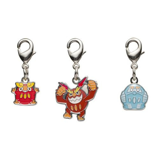 Pokemon Center Original Metal Keychain Series - Darumaka 554-555