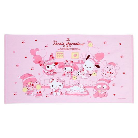 Sanrio Big Towel Sanrio Characters (Fun Hocance Design)