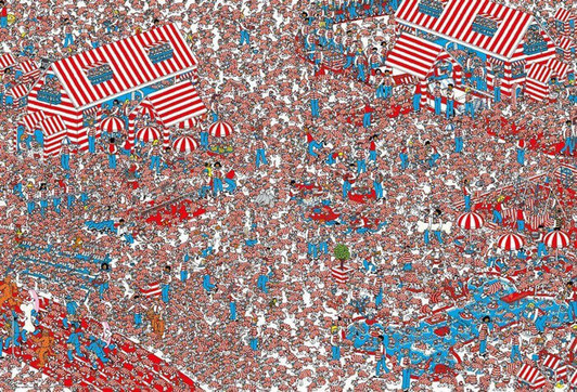 Beverly Jigsaw Puzzle 31-445 Where's Wally? (1000 Pieces)