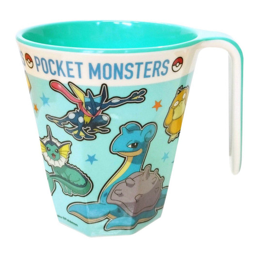 T's Factory Pokemon Center Melamine Cup with Handle Pikachu & Water Type