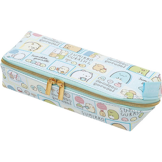San-x Slim Pen Pouch Pacapo Sumikko Gurashi Blue