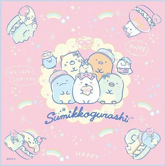 San-x Lunch Cloth Sumikko Gurashi Sweets Pink