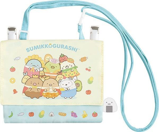 San-x Shoulder Pocket Pouch Sumikko Gurashi Kingdom of Foods