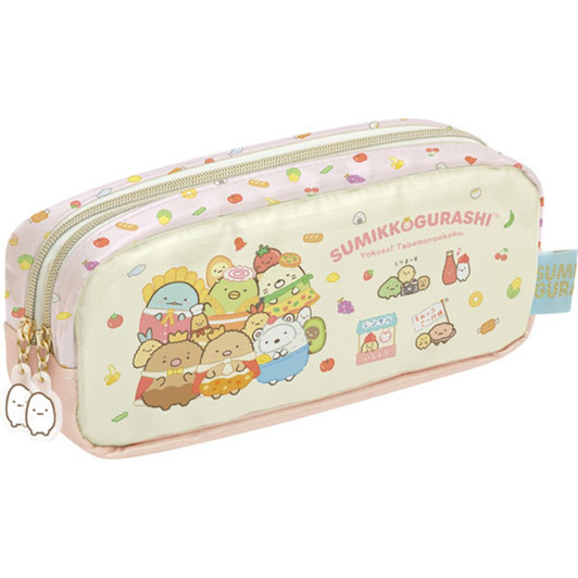 San-x Twin Zipper Pencil Case Sumikko Gurashi Pt10401