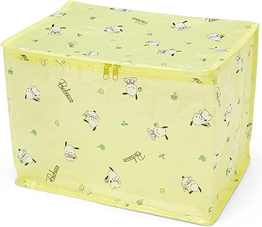 Sanrio Foldable Storage Box with Zipper Medium - Pochacco