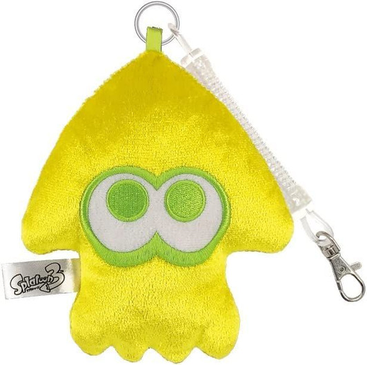 Sun Art Pass Holder Splatoon 3 Squid Yellow